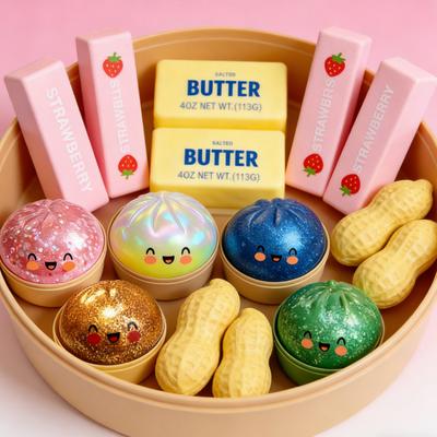 Dumpling Squishy Mystery Squishy Fidget Toy Ornament Dumpling Bun Squeeze Ball Stress Relieve Slow Rebound Relief Toy Ornament
