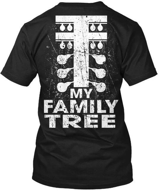 

Drag Racers Family Tree - My T shirt Made in the USA Size S to 5XL S