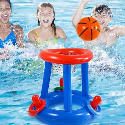 Schwimmbad Basketballkorb Aufblasbares Spielzeug für Kinder und Erwachsene Outdoorsport