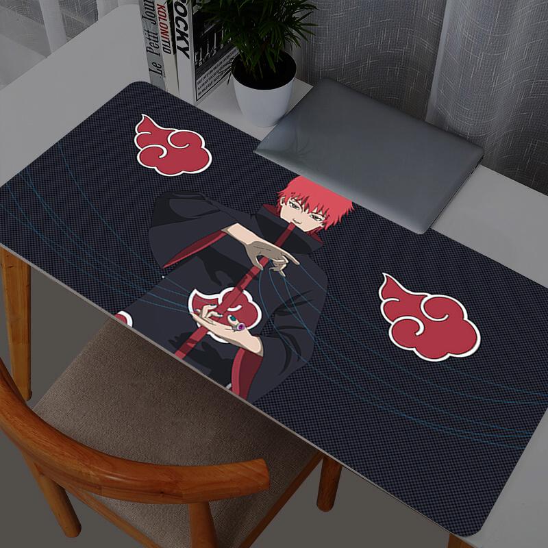 Naruto Mouse Pads Anime Gamer Gaming Accessories Varmilo Mouse Padss Keyboard PC Computer Desk Mat XXL Carpet Mousepad