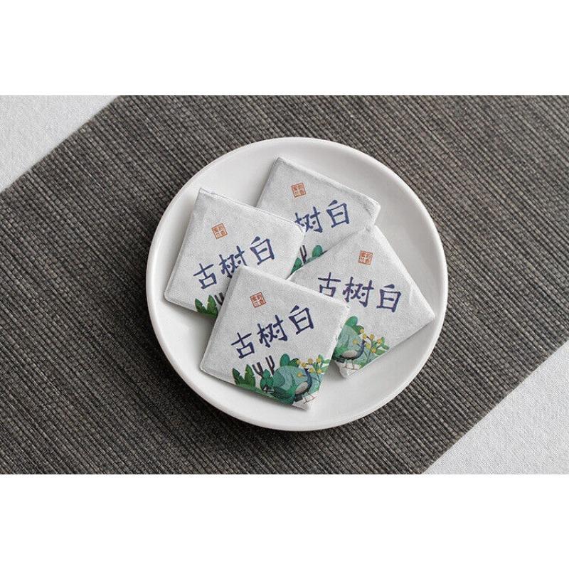 500g Yunnan Tea Old Tree White Tea 8g Small Square Brick (Chong) White Tea