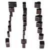 24Pcs Hollow Punch Cutter High Carbon Steel Assorted Styles Box Packed Leather Cutter Punch for