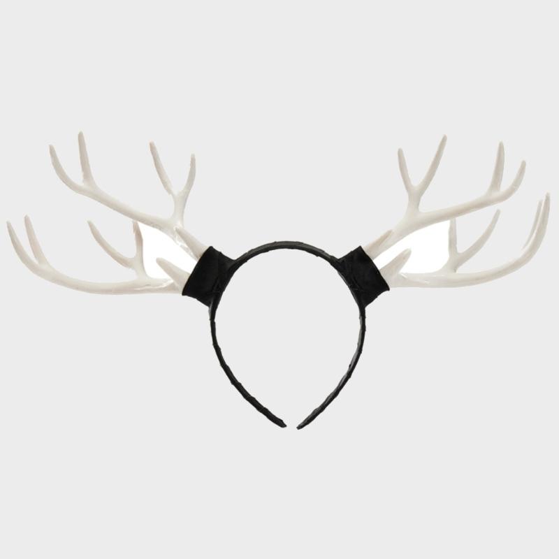 Handgefertigte Hirschgeweih-Haarbänder Mädchen Cosplay Kopfschmuck Hirschgeweih Fursuit Maskenbälle Halloween Cosplay Party