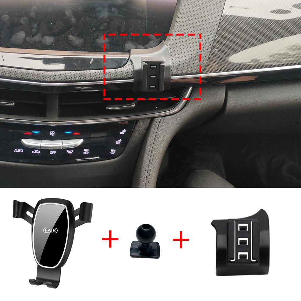 Car Mobile Phone Holder for Cadillac CT6 2017 2018 2019 2020 2025 2025 2025 GPS Bracket Navigation Stand Auto Accessories