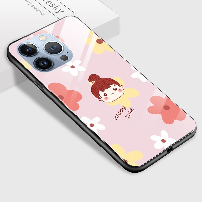 Tempered Glass Phone Case For Samsung A12 A16 A32 A53 S20FE S23 S25 Honor20 X6A 90Lite 9X Huawei Y9Prime2019 P30Lite Soft Edge Shockproof Smooth Shell