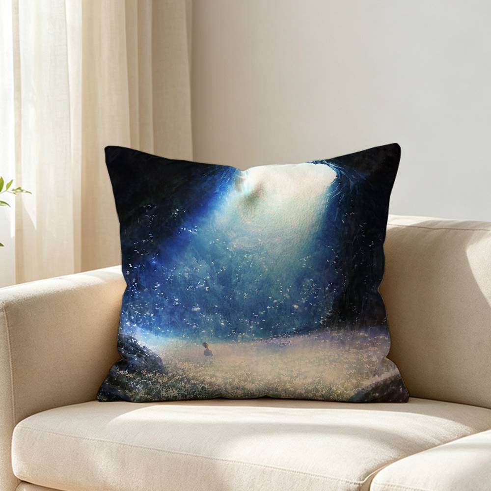LOVE K-Kit and L-Lili Customizable Square Cushion Cover Double Sided Print Pillow Case