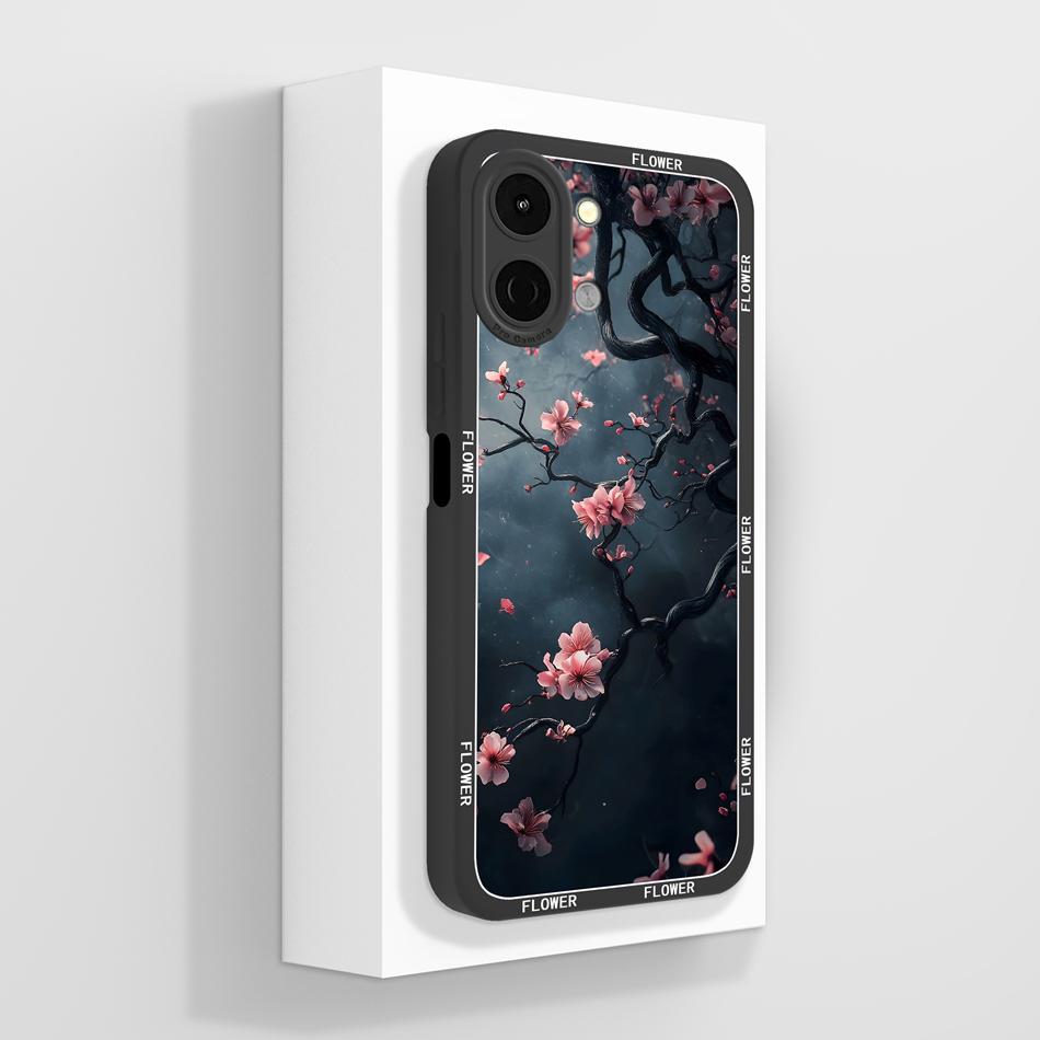 For Tecno Spark Go 3 / Pop 20 Case Creative Design Lightweight Phone Funda For Tecno SparkGo3 / POP20 Soft Liquid Silicone Shell