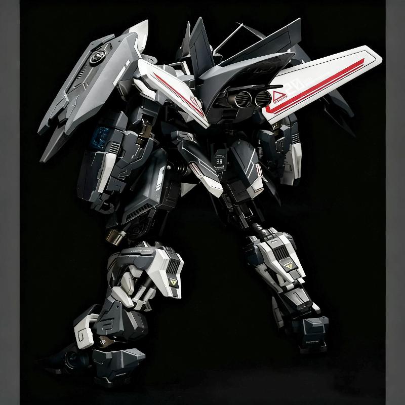 Nejnovější 1/100 J20 Letecký stíhací modelová sada Sestavitelné akční figurky Kovové kloubové Mecha hračka S vodou Stolní dekorace Sběratelský předmět