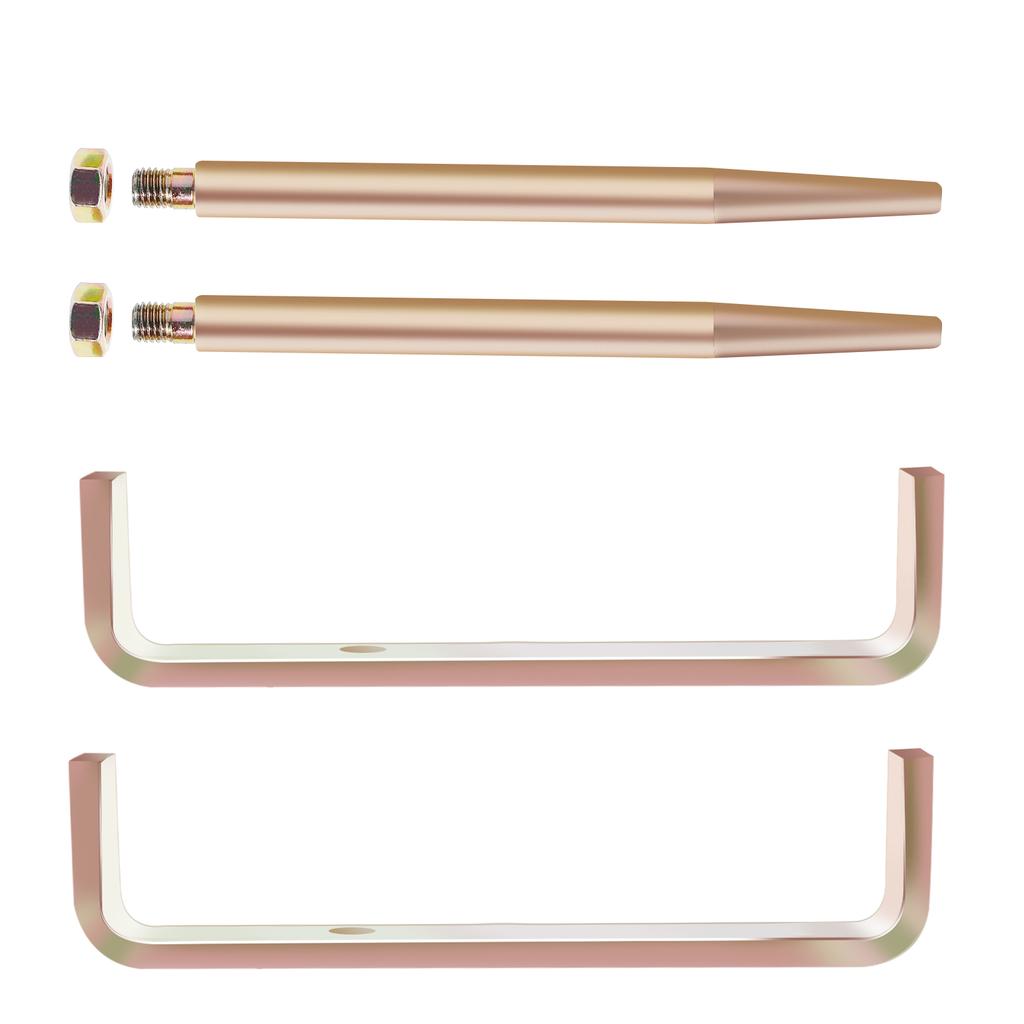 2Pcs Cylinder Head Bracket Metal Automobile Engine Cylinder Head Stand with Tapered Mandrel Cylinder Head Holder Easy Install