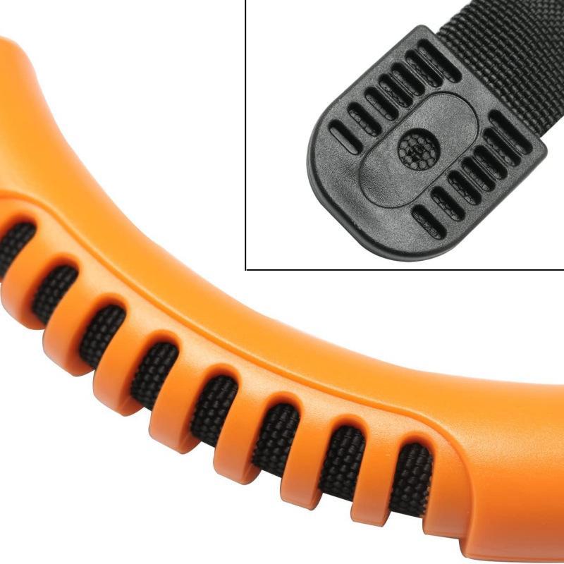 Kayak Carry Handles Non Slip Grip Heavy Duty Nylon Strap For Canoe Raft Boat With Mounting Screws Washers