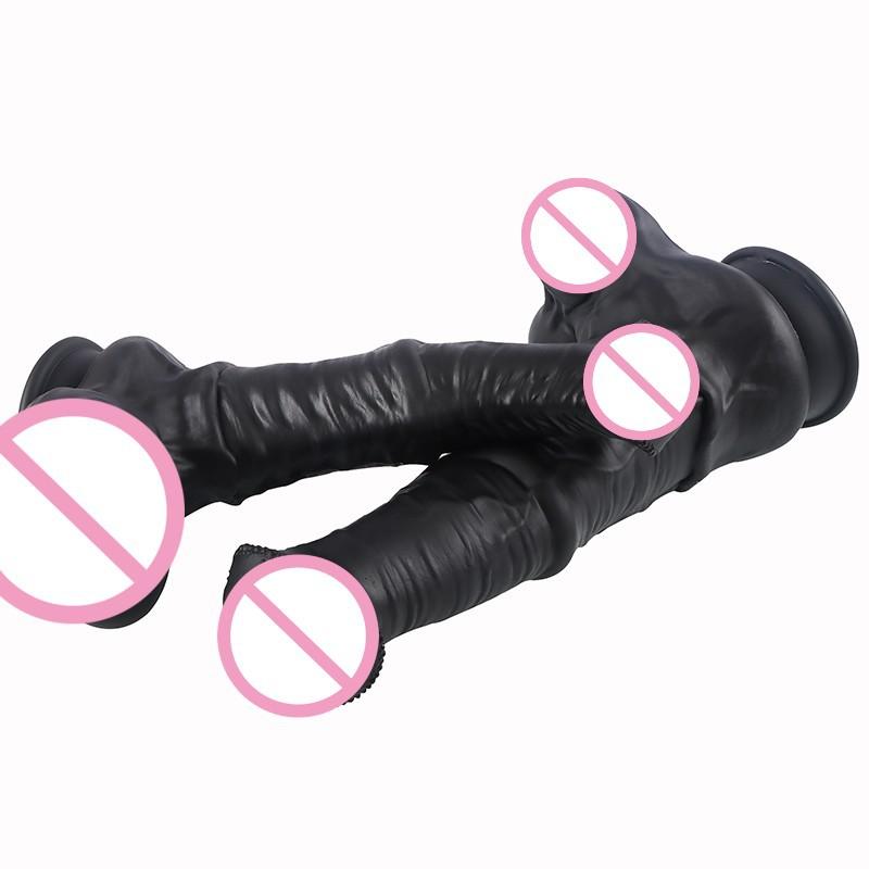 Liquid Silicone Simulation Horse Penis Female Masturbation Bulky