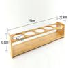 Bambus-Ölflasche & Gewürzregal, Natürliches Holz-Gewürzhalter für Sojasauce Essig, Arbeitsplatten-Aufbewahrungsregal-Organizer!