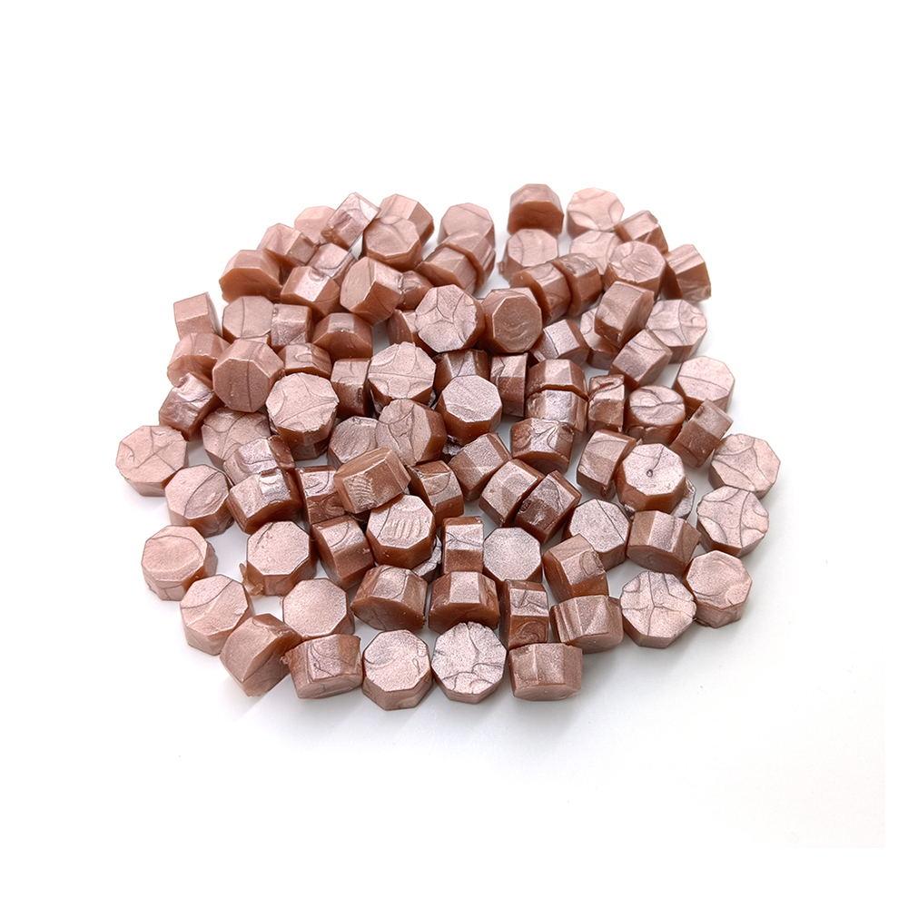 100pcs Colorful Metallic Golden Sealing Wax Stamp Macaroon Wax Beads DIY Gift Envelope Wedding Invitation Ancient Scrapbooking