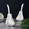 Eco-Friendly Ceramic Spoon Holder Home Applicance The Goods for Kitchen Accessories Kitchen Gadgets Spoon Rest