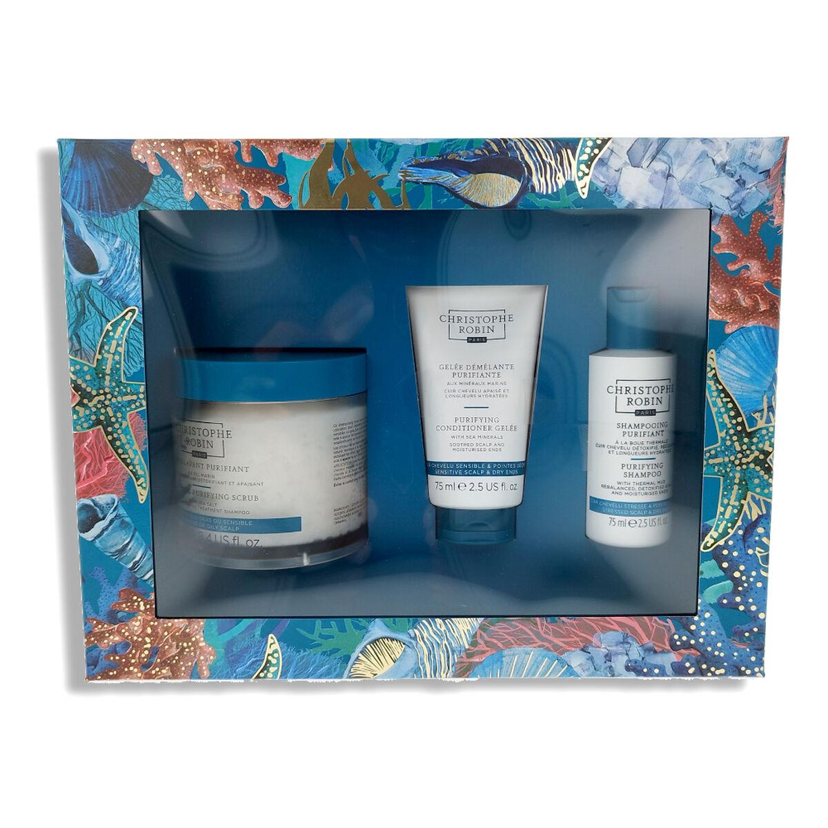 

Подарочный набор для волос Christophe Robin Detox Ritual из 3 предметов