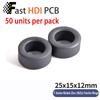 Anti-Interference Ferrite Toroid Core Ni-Zn - High Frequency Common Mode Inductor Ring for Electronic Equipment