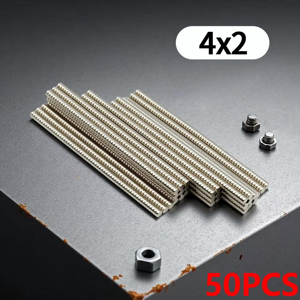 

4X2MM imans Round Refrigerator magnets for Office Whiteboard Suitable Tools Home Workplace, Etc 4*2