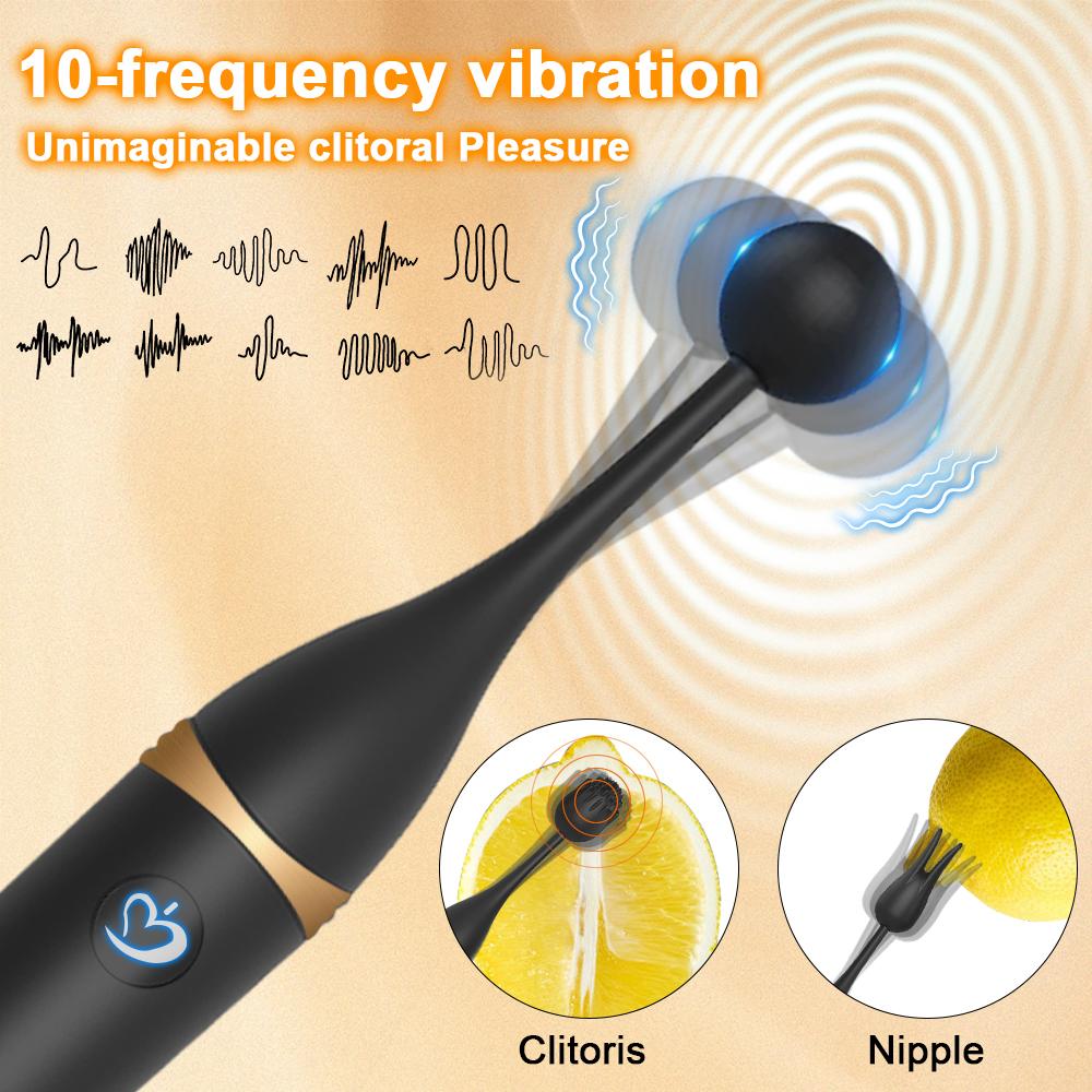 3-Head Replaceable Powerful High-Frequency Vibrator G Spot  Nipple Clitoris Stimulator Massage Sex Toys for Women Adult Products