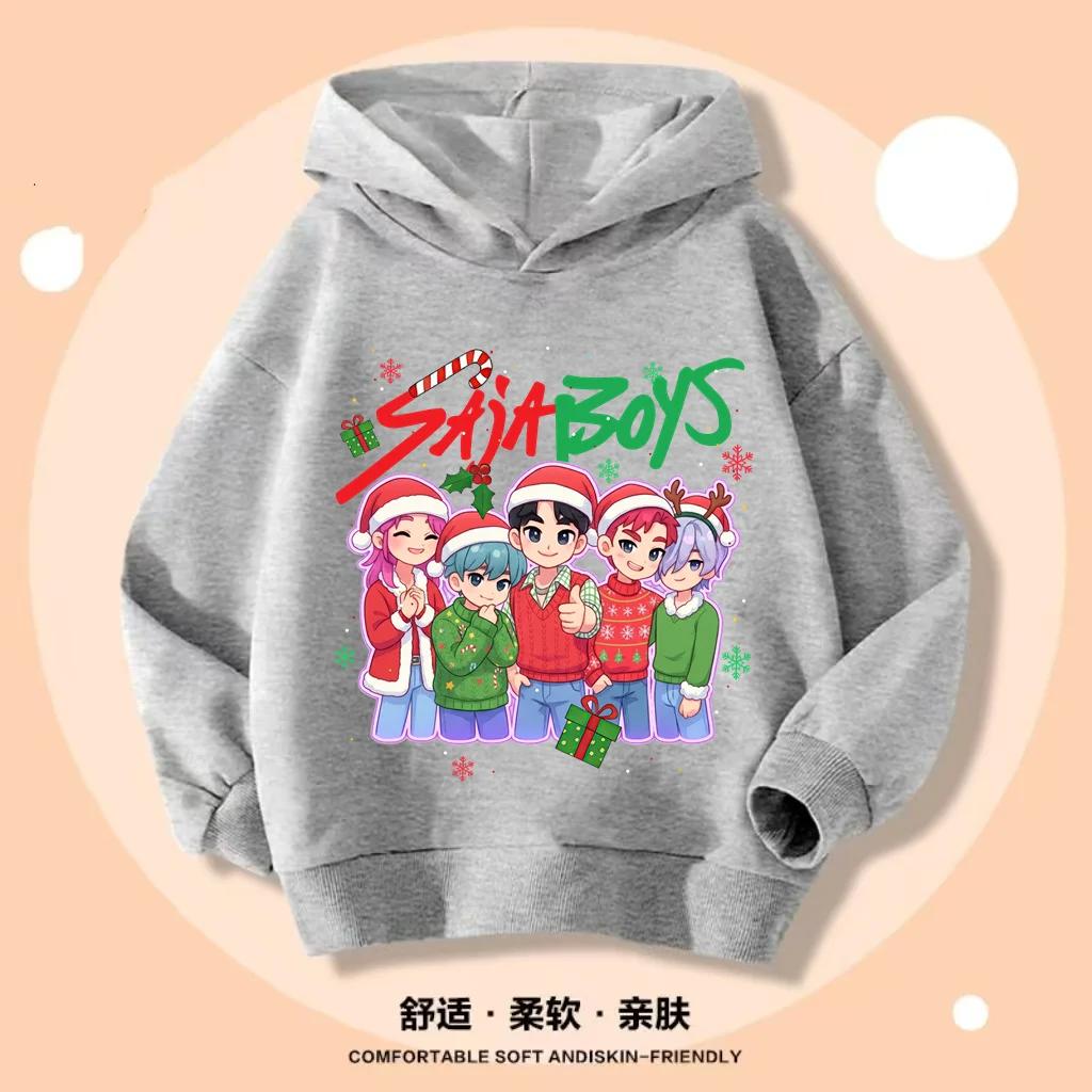 KPop Devil Hunter Huntrix Hoodie Christmas Gift Children's Hoodie Princess Girl Fashion Spring and Autumn Hooded Pullover