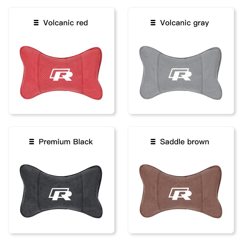2026 Nové Pro VOLKSWAGEN VW Vysoce kvalitní opěrka hlavy do auta z paměťové pěny Polštářek za krk do auta Autopříslušenství Pro Volkswagen VW RLine R GTI