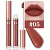 DUNUF 18 Farben Mattes Samt-Lippenstift Wasserdicht Langanhaltend Nude Matt Lipgloss Klar Feuchtigkeitsspendendes Lippenöl für Damen Make-up