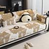 Autumn Home Non-slip Sofa Cushion Couch Sofa Covers Mat Chenille Slipcover Cat Printed Funda Sofa Mats