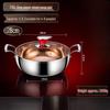 Yingbai 316L Stainless Steel Induction Cooker Hot Pot/Soup Pot