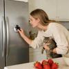 Magnetic Cat Whisker Holder Refrigerator Ornament Cute Fridge Magnets Cat Whisker Holder for Maps Calendars Homes Kitchens