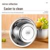 ZISIZ Large Stainless Steel Multi-Purpose Kitchen Basin
