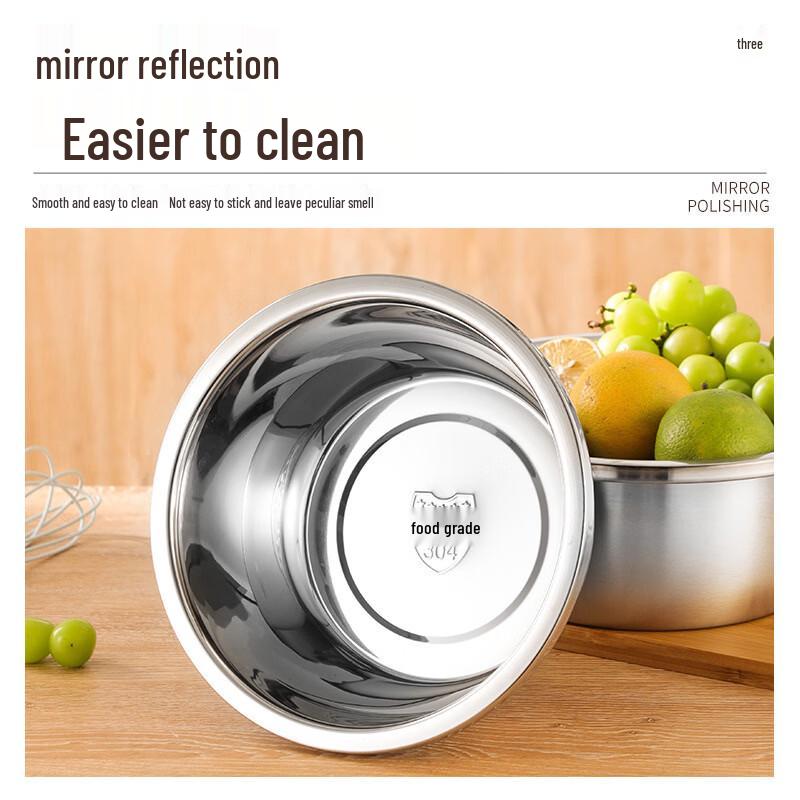 ZISIZ Large Stainless Steel Multi-Purpose Kitchen Basin