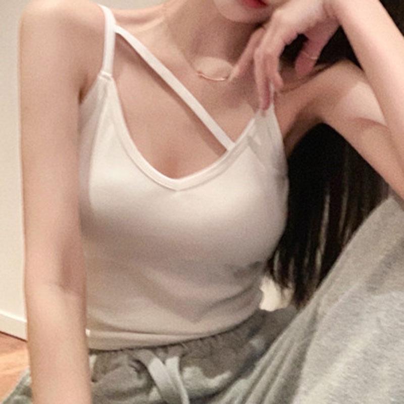 

Женский летний однотонный укороченный жилет с голым животом one size белый