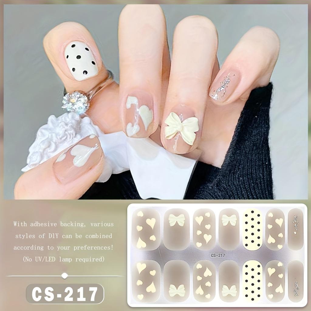 Geen Bake Gel Nagellak Vrouwelijk Waterdicht Nagelstickers Langdurig Afgewerkt Product Vrouwen Nagelstickers Gezondheid & Schoonheid CS217