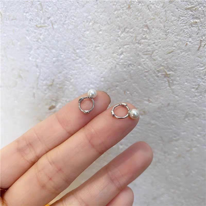 925 Sterling Silver Women's Ear Piercing Earrings - Versatile Cartilage Studs for Comfortable Sleeping