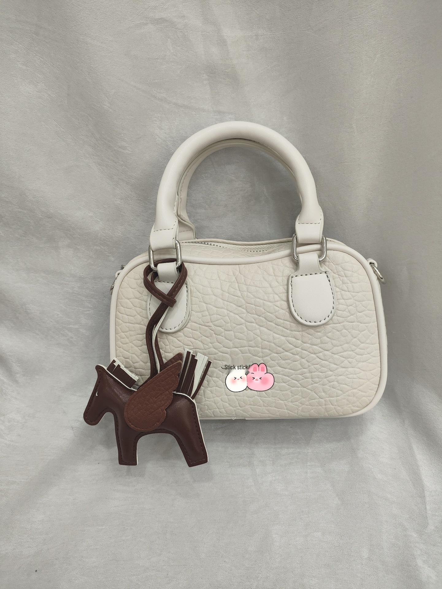 

Женская сумка-бостон Mystery цвета морской соли – Роскошная, трендовая сумка и кроссбоди 20*8*13cm