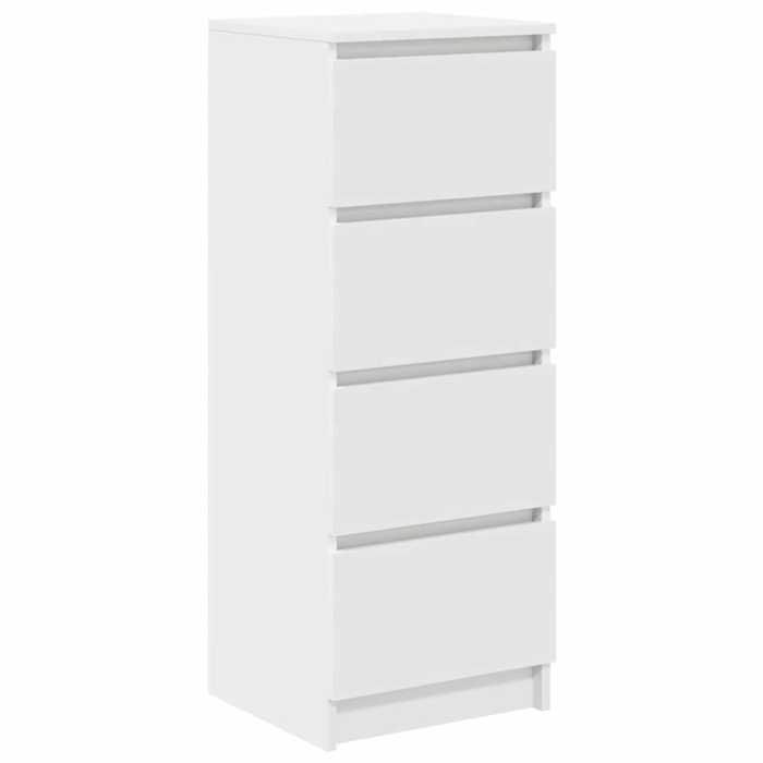 VidaXL Buffet White 37.5x35x99 Cm Engineered Wood, Storage Furniture, Kitchen Storage Furniture, Furniture of 861697