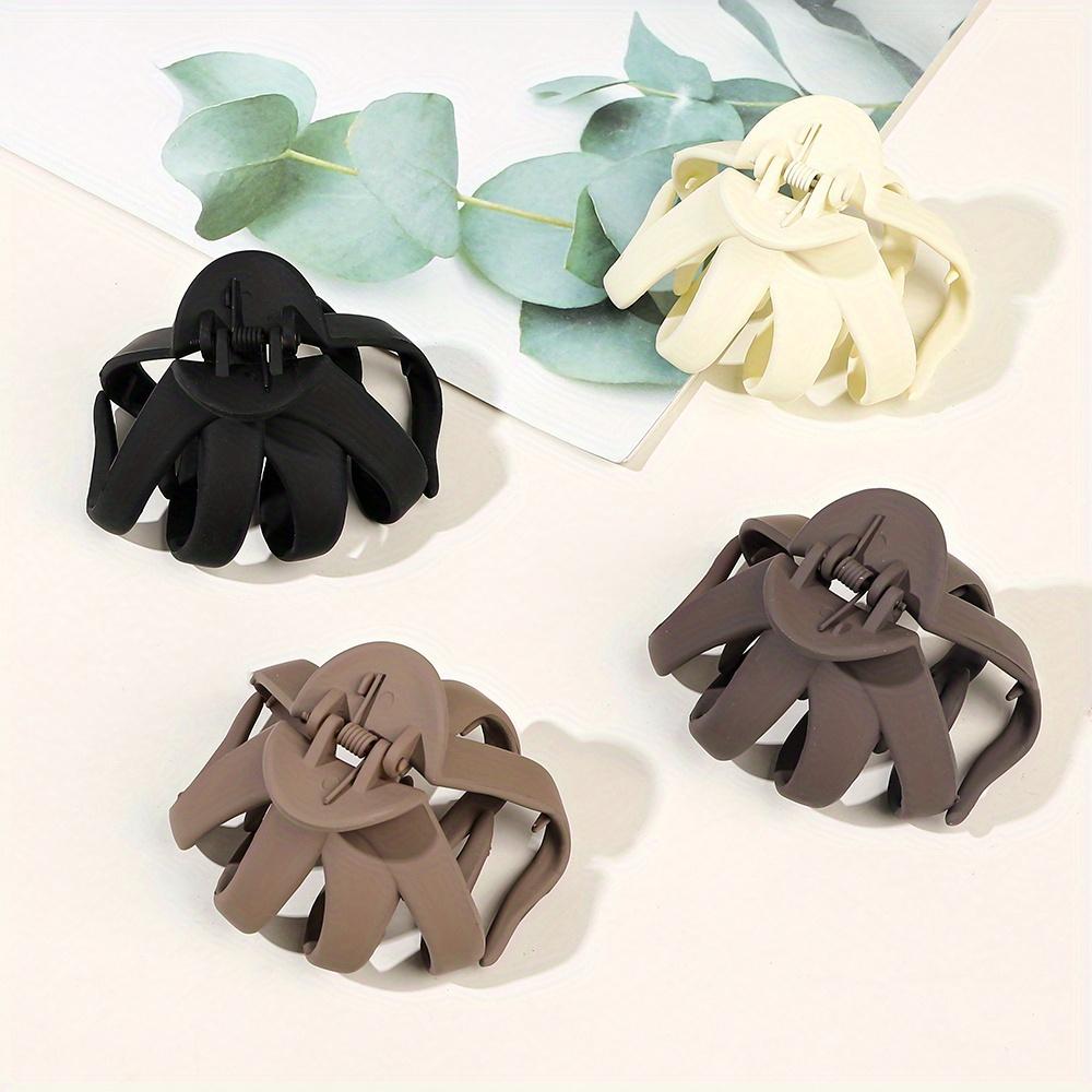 1pc Women Frosted Octopus Hair Clip