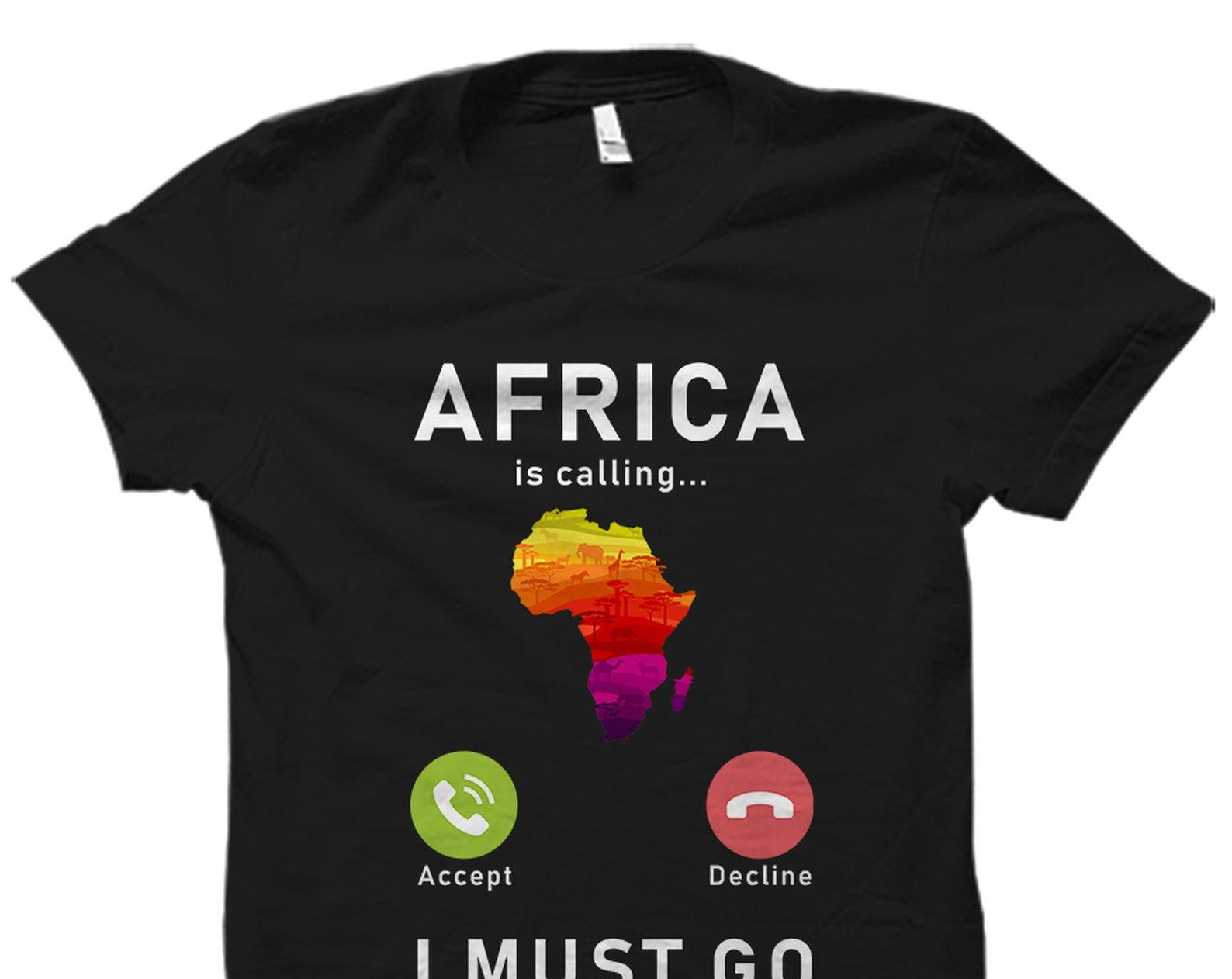 Africa Shirt. Africa Gift. Africa Vacation Shirt. Africa Lover Shirt. Africa Lover Gift. Africa Travel Shirt. Africa Country Gift #OS3612 XL