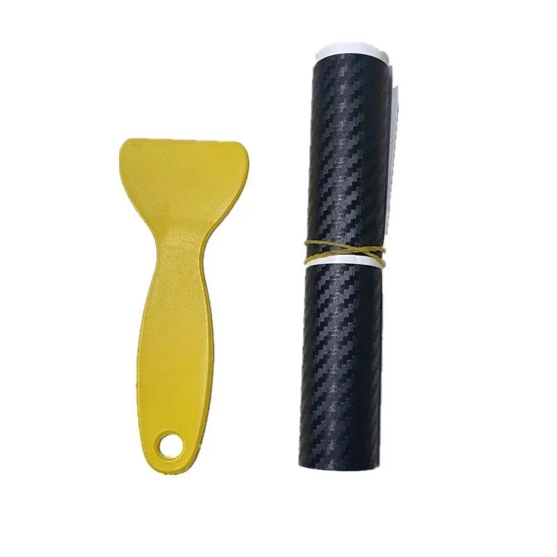 4Pcs 3D Carbon Fiber Car Stickers Car Threshold Anti-kick Protector Strip Auto Door Anti Scratch Tape Protect Film Car Sticker