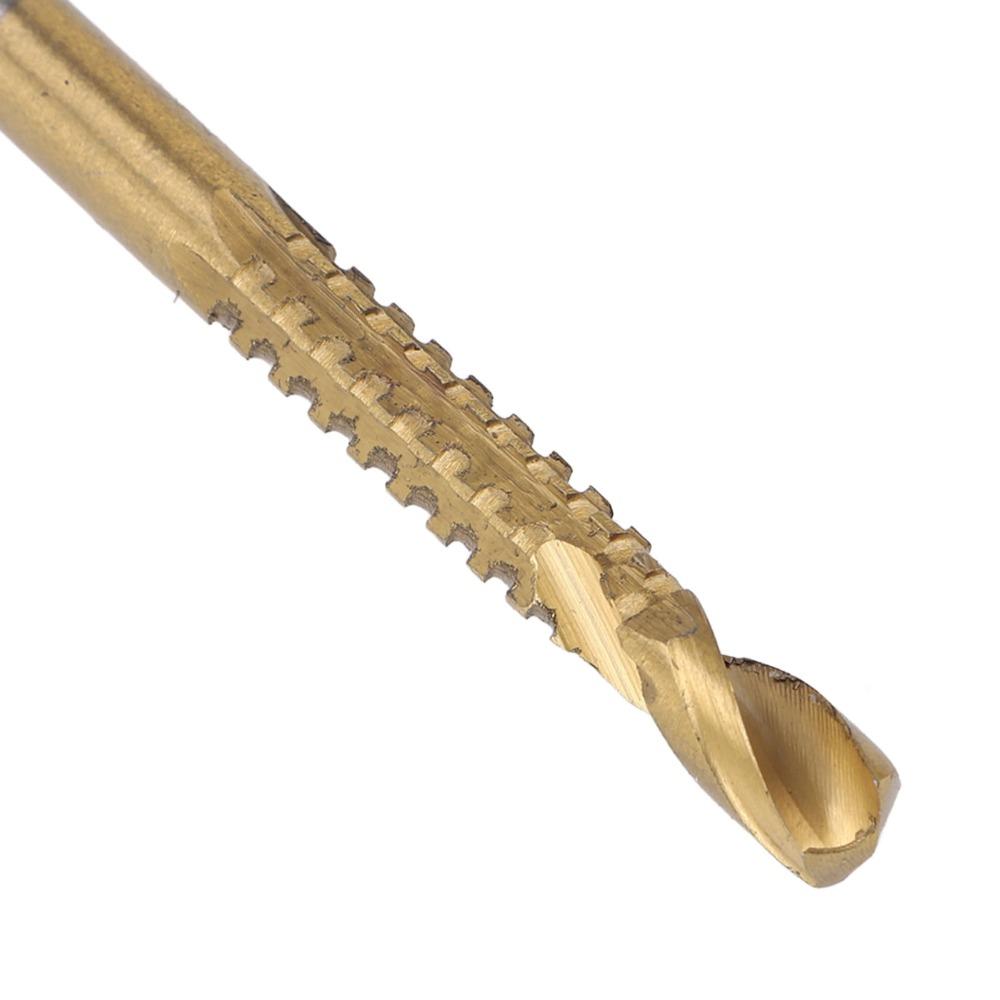 6pcs High Speed Steel Step Drill Bit Set 4-32mm High Speed Steel Bits  Woodworking