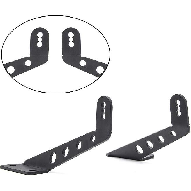 for Jeep JL Hood Light Bar Mount 32 inch LED Light Bar Mounting Bracket fit for Jeep Wrangler JL Gladiator JT 2018 2019 2020 2021 2022 2023