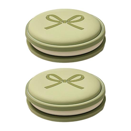 6Pcs Coaster Macaron Cartoon Design Heat Resistant Anti-Slip Coasters Cups Bowls Plates Mat Home Office Coffee Shop Decor