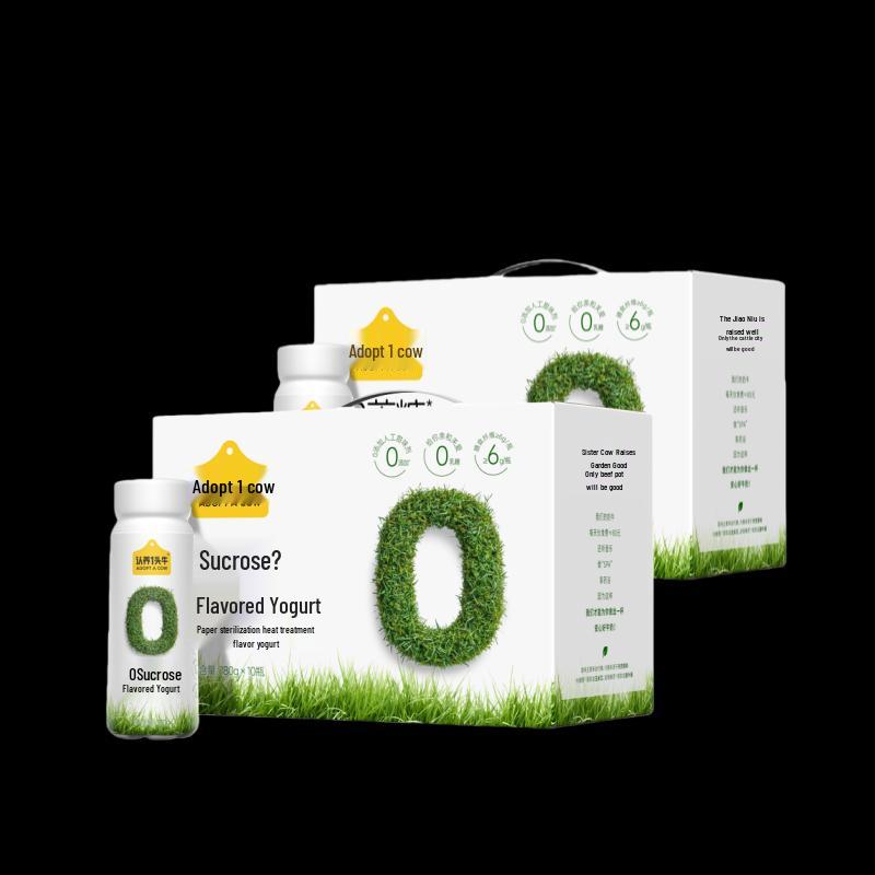 Adopt a Cow Sugar-Free Original Flavor Yogurt Drink, 180g x 10
