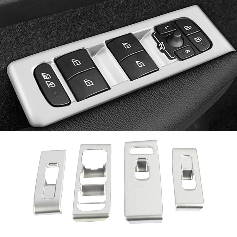 For Volvo XC40 2019-2024 Car Styling Interior Accessories Central Console Decoration Frame Cover Trim ABS Silver Sticker