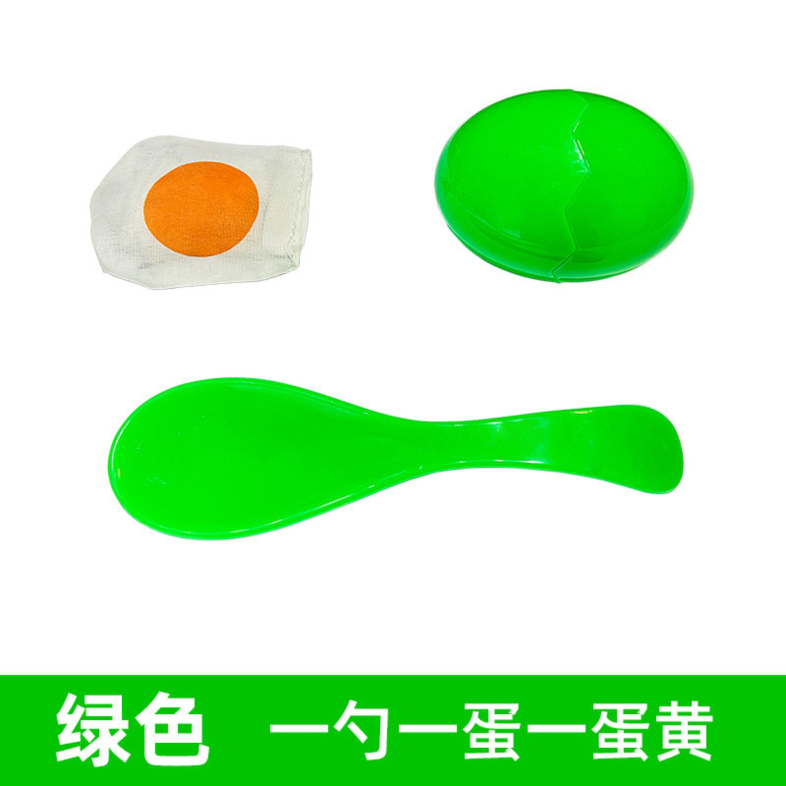 

Kindergarten Children Balance Stick Wooden Spoon Ball Early Education Outdoor Interactive Sensory Training Game Egg Toys One Size зелений