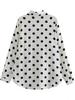 2026 Autumn/Winter European & American Style Polka Dot Loose Shirt