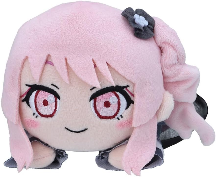 Mizuki Akatsukiyama Lying Down Plush Toy - Official Merchandise from the Movie "Broken World and Miku Who Can't Sing" 25:00 Night Code