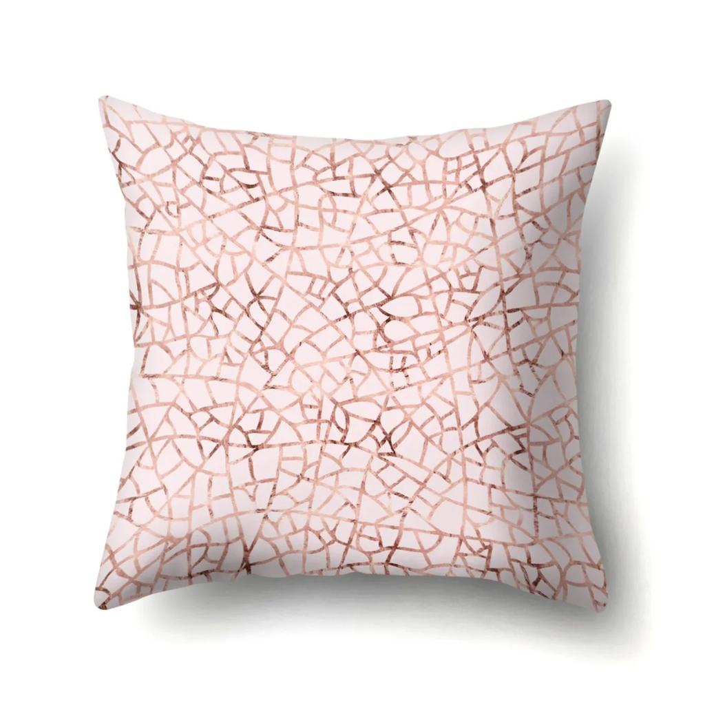 New Creative Pink Rose Gold Pillowcase Personalized Home Office Cushion