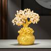 1pc Resin Money Tree Ornament Feng Shui Accessories Wealth Absorbing Ornaments Store Front Desk Decoration Promotion Gift
