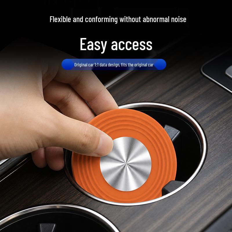 Wey V9X Center Console Anti-slip Silicone Cup Holder Pad for Car Interior