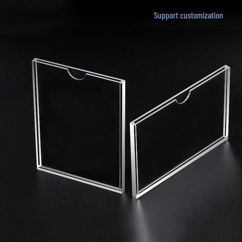 Homeglen A4 Double-Layer Acrylic Display Card Holder